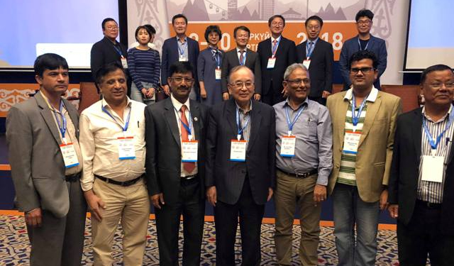 ANQ Conference 19-20 September 2018 Kazaksthan with Prof. Kano Nepal Team