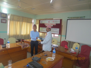ISO in Nepal Awareness Training